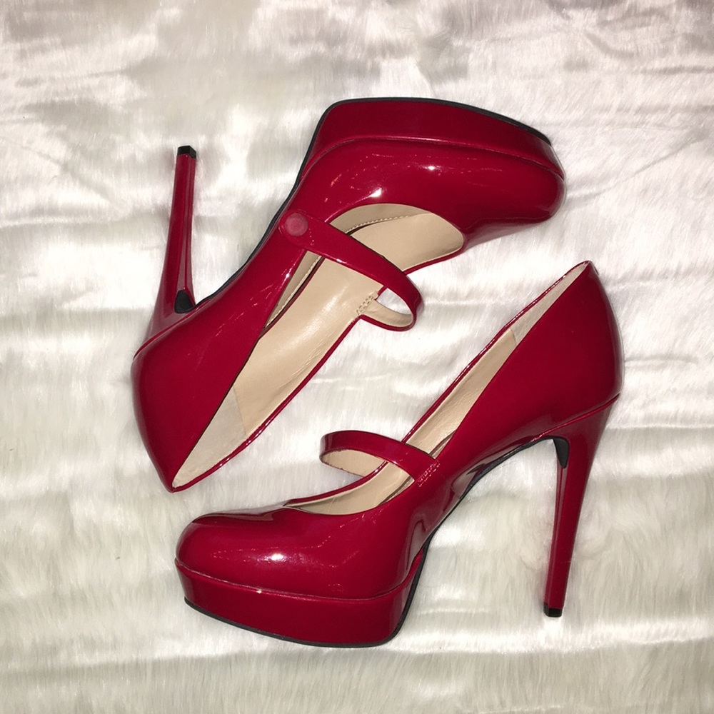 Red high heels